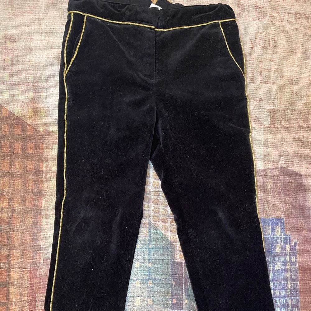 H&M Studio Boys Velvet Skinny Pants